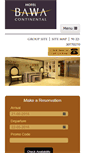 Mobile Screenshot of continental.bawahotels.com